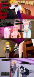 3d blake_belladonna blonde_hair bocchi_the_rock! brown_hair censored cyanstargazer empty_eyes fate/grand_order fate_(series) femsub genshin_impact glasses glynda_goodwitch hitori_gotoh hypnotic_screen hypnotized_hypnotist large_breasts leonardo_da_vinci_(fate) lisa_(genshin_impact) maid nipples nude ruby_rose rwby text weiss_schnee yang_xiao_long