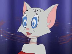  animated animated_gif cat_girl femsub furry kaa_eyes magic maledom non-human_feet open_mouth tom_and_jerry tom_cat toodles_galore western 