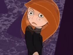  animated animated_gif breasts dancing disney empty_eyes femsub green_eyes kim_possible kim_possible_(series) long_hair open_mouth red_hair 