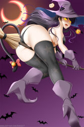  ass ass_focus bikini_bottom bikini_top black_hair blake_belladonna breasts cat_ears cat_girl cat_tail femsub gloves glowing glowing_eyes halloween hat high_heels kimmy77 large_ass large_breasts large_hips long_hair looking_at_viewer looking_back manip misterman4_(manipper) open_mouth pumpkin rwby spiral_eyes swimsuit symbol_in_eyes tagme thighhighs witch witch_hat 