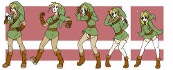  absurdres before_and_after belt blonde_hair blue_eyes boots breasts comic corruption femsub garter_straps gloves hair_growth heart high_heels hypnotic_accessory link long_hair magic malesub mask miniskirt nintendo ocarina_of_time shyguy simple_background skirt small_breasts solo the_legend_of_zelda tights transformation transgender underwear wrenzephyr2 