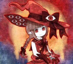blood corruption femsub hat looking_at_viewer pomelo smile spoilers twintails wadanohara wadanohara_and_the_great_blue_sea witch witch_hat