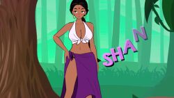 breasts coils disney earrings happy_trance kaa kaa_eyes kvfx memory_lapse nude pussy shanti snake sound text the_jungle_book undressing video