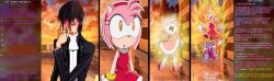 absurdres amy_rose black_hair code_geass comic english_text femsub furry geass glowing_eyes green_eyes lelouch_lamperouge magic maledom manip pink_hair red_eyes sonic_the_hedgehog_(series) text transformation waverun_(manipper)