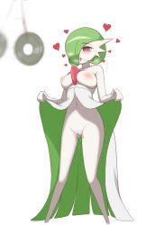  ahegao blush breasts drool empty_eyes female_only femsub gardevoir heart heart_eyes nintendo pendulum pokemon pokemon_(creature) pussy pussy_juice skirt skirt_lift symbol_in_eyes tears tongue tongue_out topless xingkong 