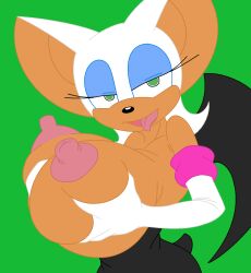  bat_girl bbw bimbofication breasts dazed empty_eyes fat female_only femsub furry happy_trance huge_breasts large_breasts open_mouth rouge_the_bat self_hypnosis short_hair sonic_the_hedgehog_(series) supersonicrulaa tongue tongue_out topless 