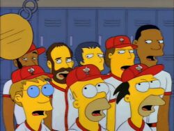 animated animated_gif charlie_(the_simpsons) dark_skin darryl_strawberry homer_simpson humor jose_canseco lenny_leonard male_only malesub mike_scioscia open_mouth ozzie_smith pendulum screencast the_simpsons wade_boggs western yellow_skin 