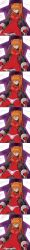  absurdres asuka_langley_soryu blue_eyes blush bodysuit clothed deltathelion memory_alteration neon_genesis_evangelion progress_indicator purple_eyes red_hair resisting restrained sequence sitting tech_control 