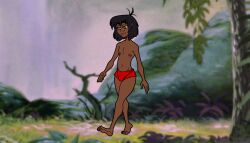  disney hungrykaa male_only malesub mowgli short_hair solo the_jungle_book topless 