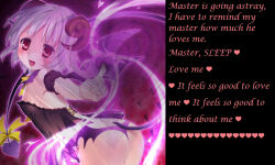 caption demon_girl magic manip monster_girl rubi-sama succubus text white_hair wings