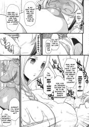  bianca_whitaker braid breast_sucking breasts breasts_outside clothed dialogue dragon_quest_(series) dragon_quest_v empty_eyes expressionless femsub hard_translated licking maledom milf netorare nipple_licking nipples nude pippin royalty spiral spiral_eyes symbol_in_eyes text time_stop translated youkai_tamanokoshi 