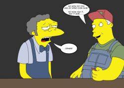  brynhexx coin humor male_only maledom malesub moe_szyslak text the_simpsons 