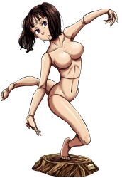 boots dancer diane_(the_seven_deadly_sins) giantess mannequin nude the_seven_deadly_sins