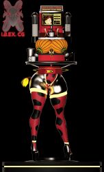  animated animated_gif brown_hair clothed eye_roll female_only femsub helen_parr human_furniture ibex-cg milf short_hair solo the_incredibles 