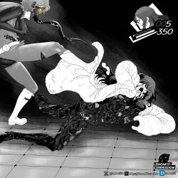 corruption enemy_conversion lemonfiti mitsuru_kirijo persona_(series) persona_3 tagme yukari_takeba