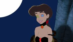  animated animated_eyes_only animated_gif brown_hair coils collar danieltorresmen_(manipper) disney femsub happy_trance hypnotica2000 kaa_eyes manip melody_(the_little_mermaid) necklace outdoors ponytail smile solo tagme the_jungle_book the_little_mermaid 