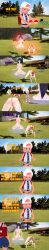  absurdres angry black_eyes black_hair blue_eyes breasts brown_eyes brown_hair censored clothed dialogue english_text female_only femdom femsub long_hair mad_jacks may multiple_girls multiple_subs nintendo nipples nude pink_hair pokeball pokemon pussy sabrina short_hair text 