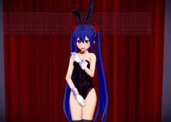 3d bunny_ears bunny_girl embarrassed fairy_tail hige_(pixiv_84551368) wendy_marvell