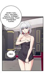  accidental_hypnosis character_request drugged empty_eyes expressionless femsub memory_alteration regression_soldiers_female_conquest_diary screenshot short_hair silver_hair tagme translated 
