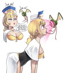 drool femsub glatu kaa_eyes leaning_forward monster symbol_in_eyes text tongue