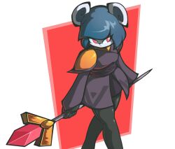  corruption enemy_conversion femsub freedom_planet furry neera_li panda_girl pstash red_eyes robe spear weapon 