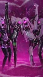 3d animated bangs black_heart bodysuit boots bouncing_breasts breasts drill_hair faceless female_only femsub flat_chest futadom futanari gloves glowing hair_ornament holding_breasts hyperdimension_neptunia koikatsu! large_breasts latex leotard long_hair mask multiple_girls multiple_subs opera_gloves penis pink_hair purple_hair purple_heart purple_sister rubber sex sisters small_breasts standing standing_split symbol taihou1944 thigh_boots thighhighs tight_clothing vaginal very_long_hair video white_hair