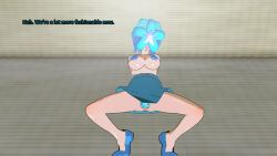 3d 3d_custom_girl alien blue_hair humor julienx manip pubic_hair text theheckle_(manipper)