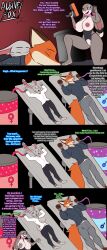 albinefoxxo altered_common_sense betrayal breast_expansion comic corruption dart dialogue disney drugged evil_smile exposed_chest genderswap jack_savage_(zootopia) judy_hopps muscle_growth nick_wilde pussy text transformation western zootopia