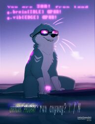 cuntboy edging furry glowing glowing_eyes hacking letodoesart_(artist) manip orgasm_denial otter oveiledone_(manipper) pussy sync_(mith) tagme water watermark