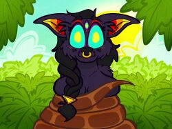 animated animated_eyes_only coils disney femsub furry giraffe200 jungle kaa kaa_eyes looking_at_viewer original ring_eyes smile snake tagme the_jungle_book video