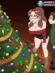 4headboiii accidental_hypnosis animated bouncing_breasts breast_grab christmas cleaning cum_in_pussy drool empty_eyes femsub groping huge_breasts hypnotic_light maledom multicolored_eyes ponytail sex sound tagme video voice_acted