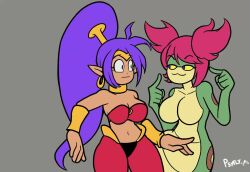  animated breasts coils dark_skin elf_ears eyebrows_visible_through_hair female_only femdom femsub finger_snap happy_trance kaa_eyes long_hair manip naga_girl ponytail psyfly purple_hair pyzxxx_(colorist) red_hair resisting shantae shantae_(series) smile snake_girl tongue_out tuki video 