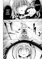  demon_girl femdom femsub magic monochrome mou_yamete_kaifuku_shinaide_kenja-sama! screenshot tagme translated 