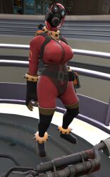  3d belt boots breasts female_only femsub filflat gloves gmod headphones huge_breasts large_breasts pyro_(team_fortress_2) solo team_fortress_2 thick_thighs valve 