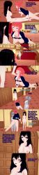  absurdres black_hair blue_eyes breasts dialogue double_v empty_eyes english_text erin_(ophelia's_dollhouse) expressionless eye_roll female_only femdom femsub grey_eyes grey_hair grey_skin jennifer_(ophelia's_dollhouse) lia_(ophelia's_dollhouse) long_hair multiple_girls multiple_subs nipples nude ophelia's_dollhouse ophelia_(ophelia's_dollhouse) penis pregnant purple_eyes purple_hair red_hair robot robot_girl statue text v zenin1 