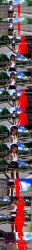  3d absurdres angry anoni_hypno bell bell_collar black_hair blush closed_eyes clothed collar dark_skin dialogue english_text eye_color_change femsub handsfree_ejaculation maledom mous_carter_(anoni_hypno) one_eye_open orgasm original purple_eyes school_uniform short_hair spiral spiral_eyes sweat text 