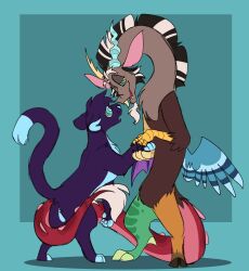  discord furry kaa_eyes my_little_pony open_mouth 