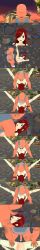  3d altered_common_sense armor censored cum cum_in_pussy erza_scarlet fairy_tail femsub happy_trance large_breasts long_hair maledom nipples nude red_hair sex sugus text tongue_out 