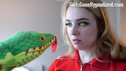  animated femsub girlsgonehypnotized kaa_eyes lily_(girlsgonehypnotized) real snake sound symbol_in_eyes video 