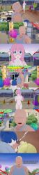  absurdres altered_common_sense bald blonde_hair blue_eyes blue_hair blush bocchi_the_rock! breasts censored covering dialogue embarrassed english_text fellatio femsub hitori_gotoh huge_cock large_penis licking long_hair maledom nijika_ijichi nipples no_eyes nude oral orgasm penis pink_hair red_eyes ryo_yamada short_hair spiral spiral_eyes sugus text ugly_bastard yellow_eyes 