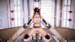  3d anal ball_gag before_and_after belt black_hair blindfold blush bondage breast_sucking breasts collar corruption female_only femsub final_fantasy final_fantasy_vii gag gloves honey_select_2 large_breasts long_hair milking_machine navel opera_gloves restrained sex sex_machine solo spread_legs tank_top tech_control thighhighs tifa_lockhart topless underwear vaginal yanasegawa_chisato 