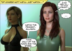 3d 4321sleep allison_(4321sleep) comic multiple_girls multiple_subs original text zoe_mcdermott_(4321sleep)