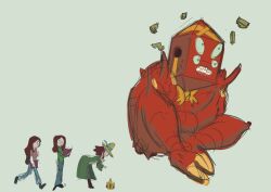 adventure_time before_and_after betty_grof femsub floating giantess glasses goddess growth monster_girl transformation trash_ass_oh