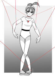 ahiru_(princess_tutu) ahoge ballerina body_control dancing expressionless femsub hair_band hairband human_puppet leotard princess_tutu shoes solo standing zerozeroren