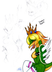 blonde_hair breasts collar corruption crown femsub ivanks jewelry koopa large_breasts long_hair magic nintendo open_mouth princess princess_peach sketch super_mario_bros. tail tail_growth tongue tongue_out topless traditional transformation