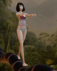 barefoot coil_loop_walk coils disney femsub happy_trance hypno_ninja kaa kaa_eyes maledom persona_(series) persona_5 sadayo_kawakami smile swimsuit the_jungle_book zombie_walk