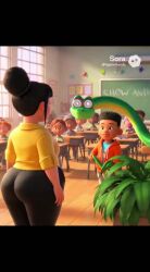 ai_art animated bbw hypnotic_eyes snake teacher