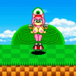  amy_rose androgynous androgynous_dom animated animated_gif bare_legs bondage bottomless brain brain_injection brain_sucking brainless breasts external_brain female_only femsub furry gloves glowing glowing_eyes green_eyes hairband hedgehog_girl large_breasts open_mouth pink_hair pink_skin pixel_art pussy resisting restrained short_hair sneakers sonic_the_hedgehog_(series) sylviatheghost the_brain-eating_evil_meteor the_grim_adventures_of_billy_and_mandy tongue tongue_out topless 
