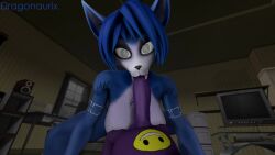 3d animated digimon dragonaurix fellatio furry happy_trance impmon krystal nintendo size_difference sound spiral_eyes star_fox tagme video 