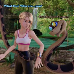  comic disney gwen_stacy hypno_ninja kaa kaa_eyes marvel_comics spider-gwen the_jungle_book 